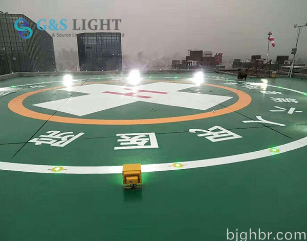 沈阳市第六人民医院直升机停机坪灯光项目