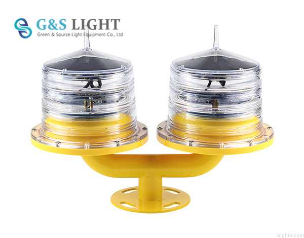GS-LS-T 双灯头太阳能航空障碍灯