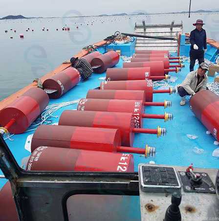 韩国全罗南道片海域航道浮标项目